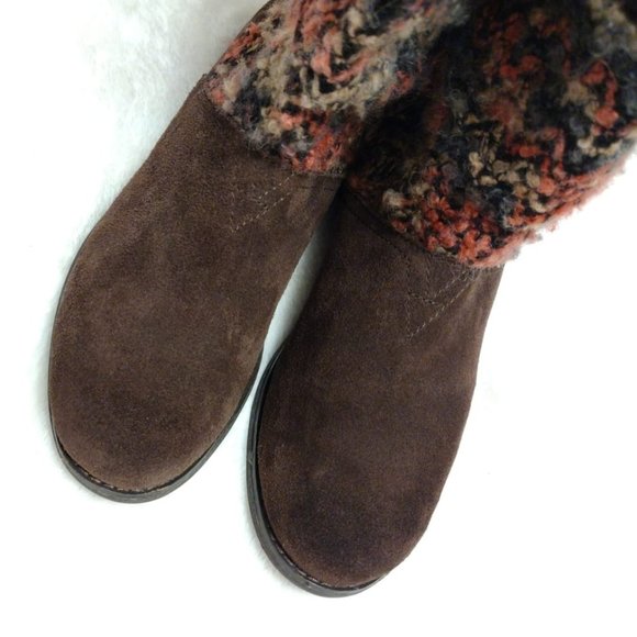 NWOT! Toms Genuine Suede and Sweater Boots Sz 7.5 - Picture 6 of 8